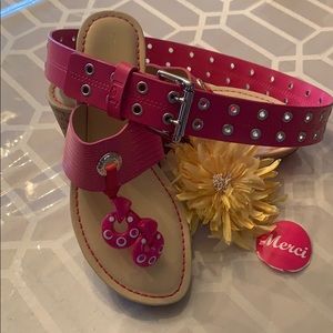 🌸Lei hot pink belt small🌸